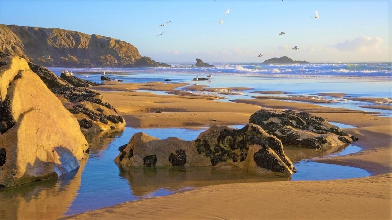 Ty Lisa - Spacieuse Maison De Village Paisible Proche Ville Et Plages - 5 Chambres - Kermorvan กีเบอรง ภายนอก รูปภาพ