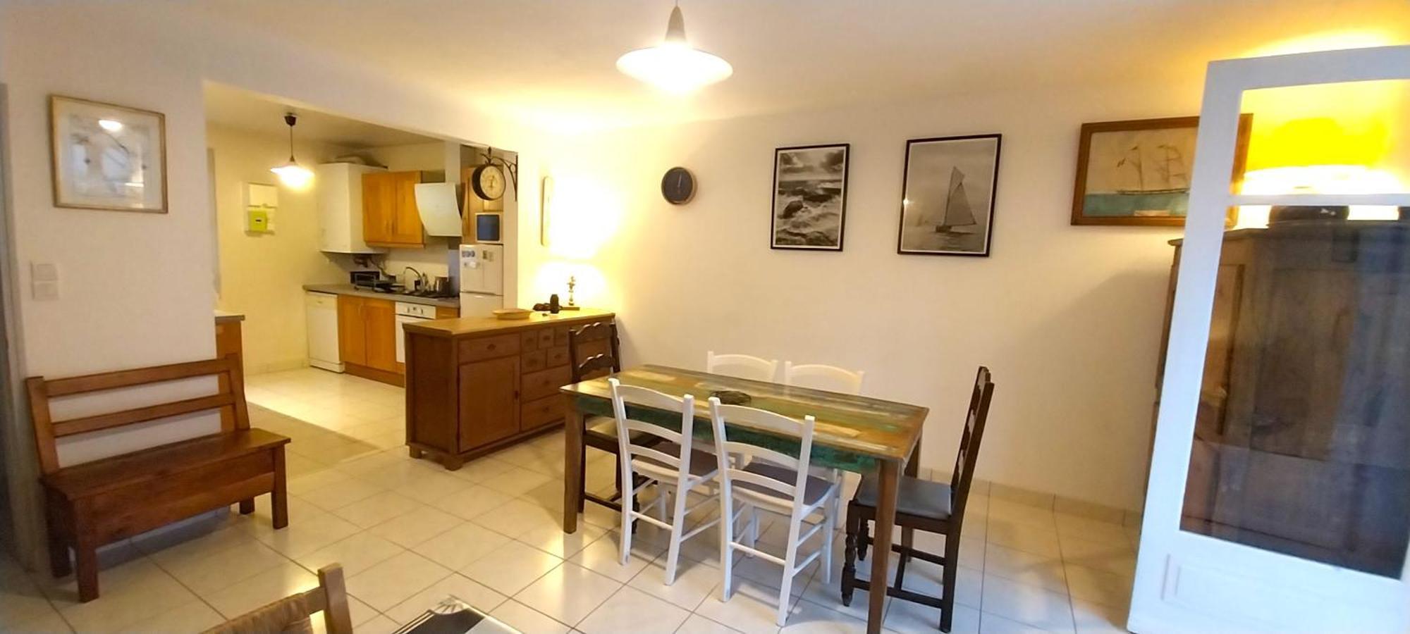 Ty Lisa - Spacieuse Maison De Village Paisible Proche Ville Et Plages - 5 Chambres - Kermorvan กีเบอรง ภายนอก รูปภาพ